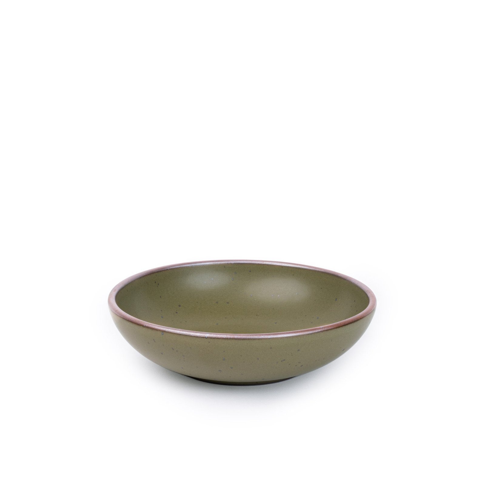 Vellax Supply daily bowl in Pine Green, glazed stoneware