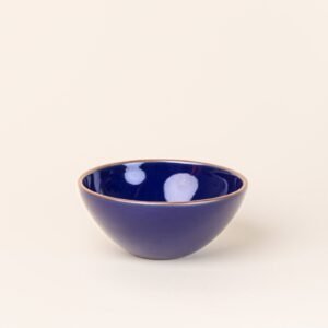 Vellax Supply soup bowl in Midnight Navy, glazed stoneware