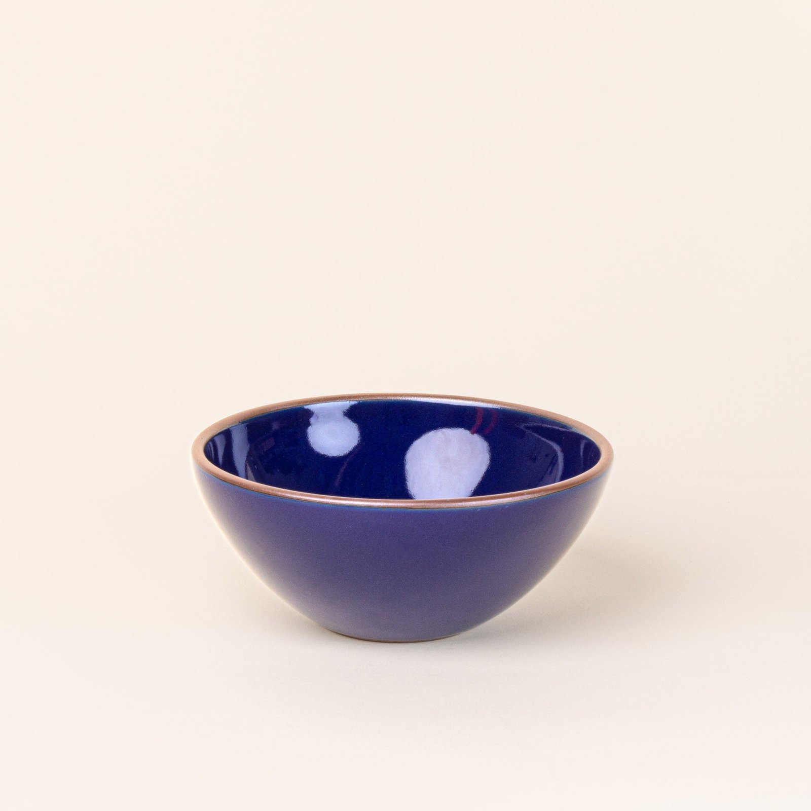 Vellax Supply soup bowl in Midnight Navy, glazed stoneware