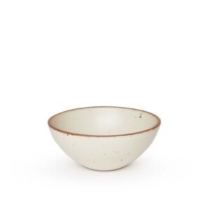 Vellax Supply soup bowl in Oat Cream, glazed stoneware