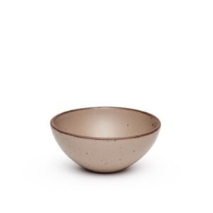 Vellax Supply soup bowl in Warm Taupe, glazed stoneware