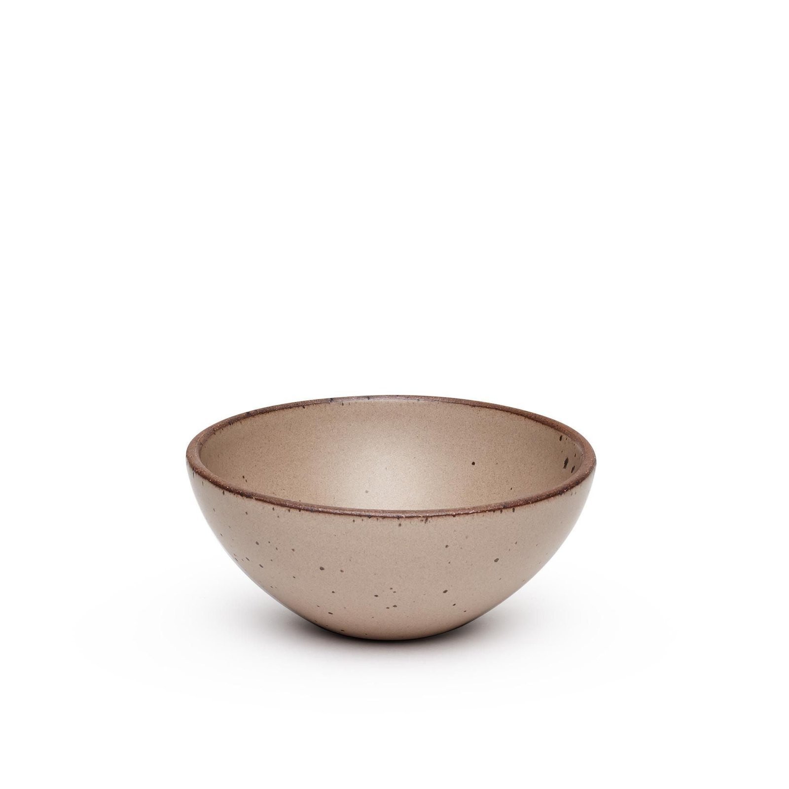 Vellax Supply soup bowl in Warm Taupe, glazed stoneware