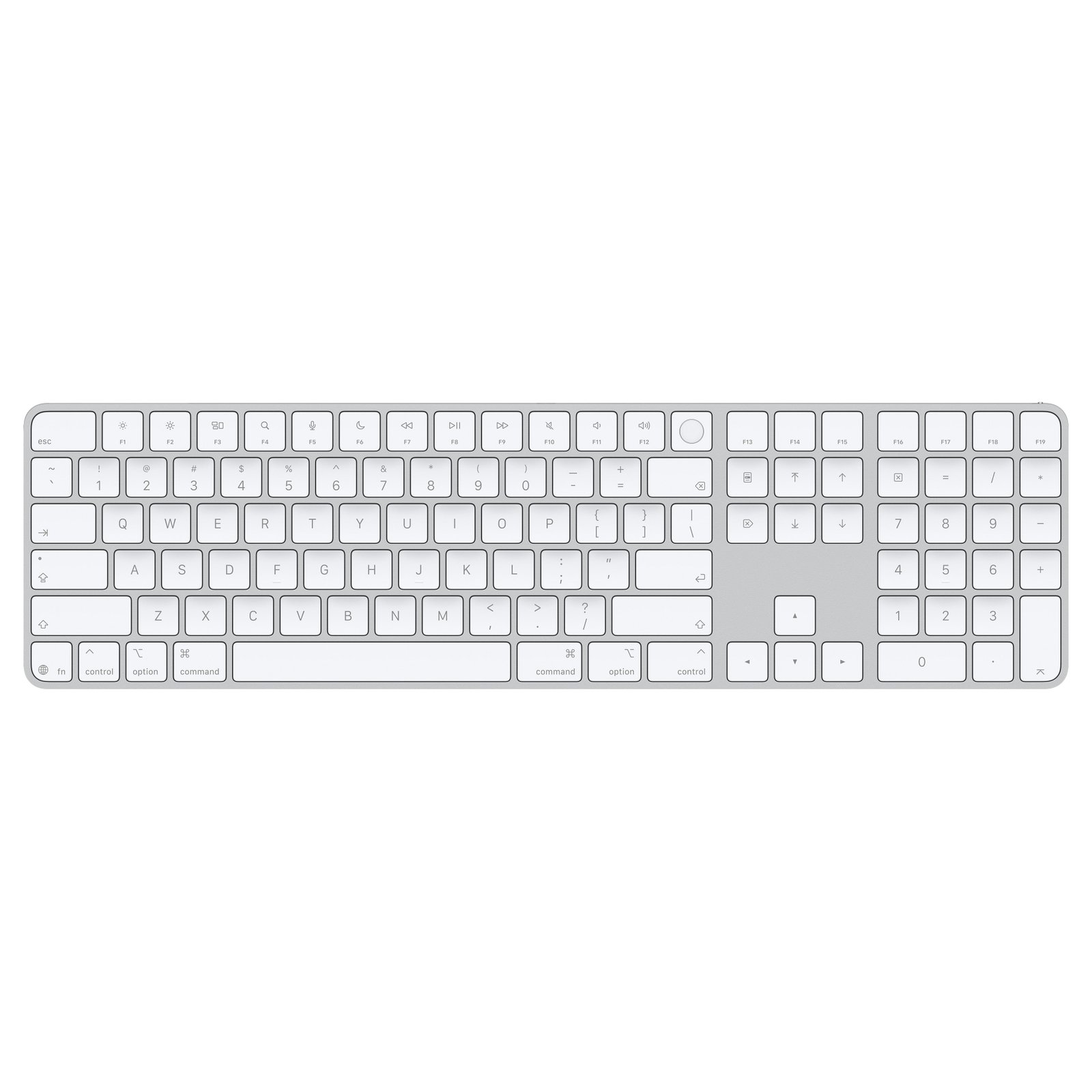 Magic Keyboard with Touch ID and Numeric Keypad (USB-C for Mac computers with Apple silicon)