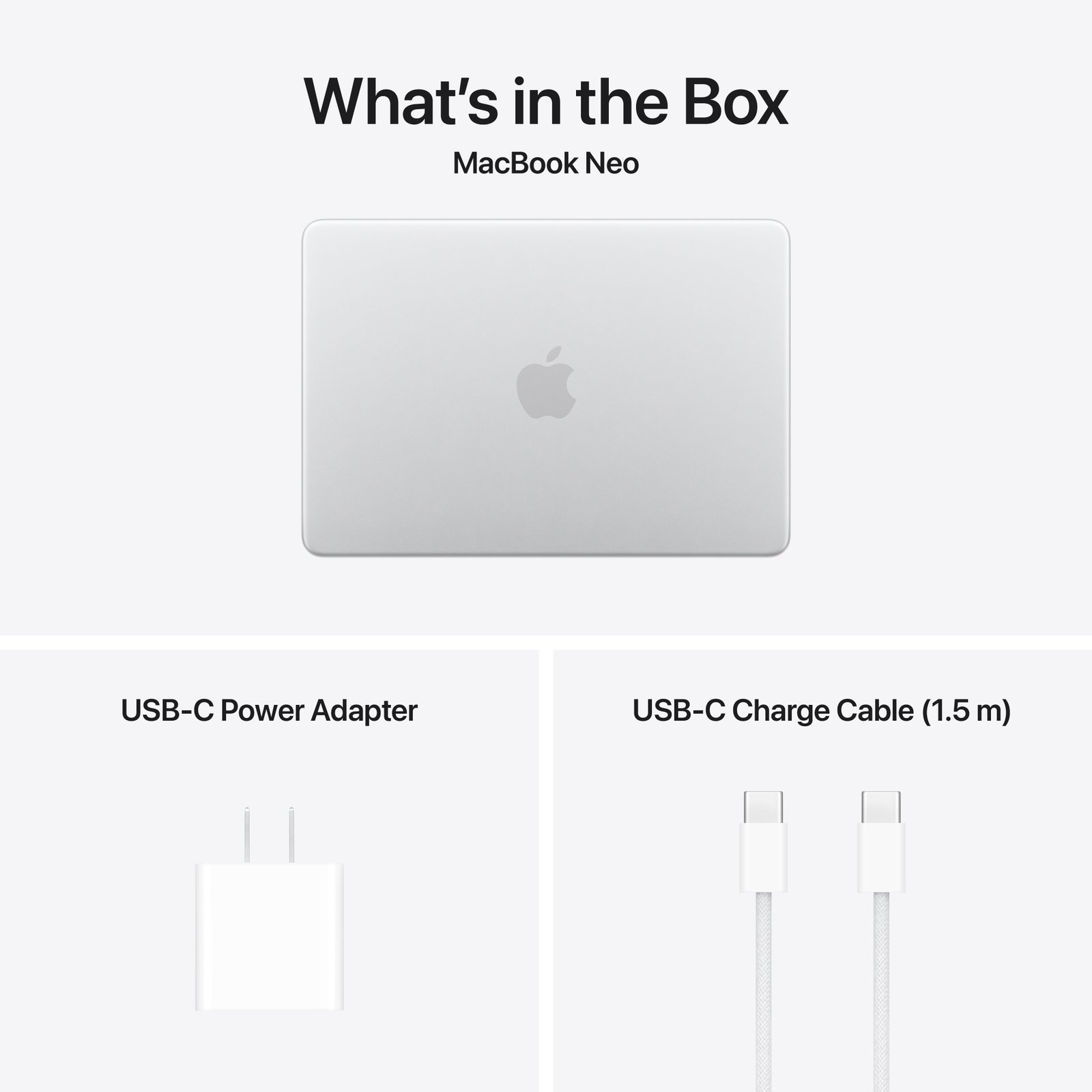 MacBook Neo - 256GB Storage - Magic Keyboard - Silver