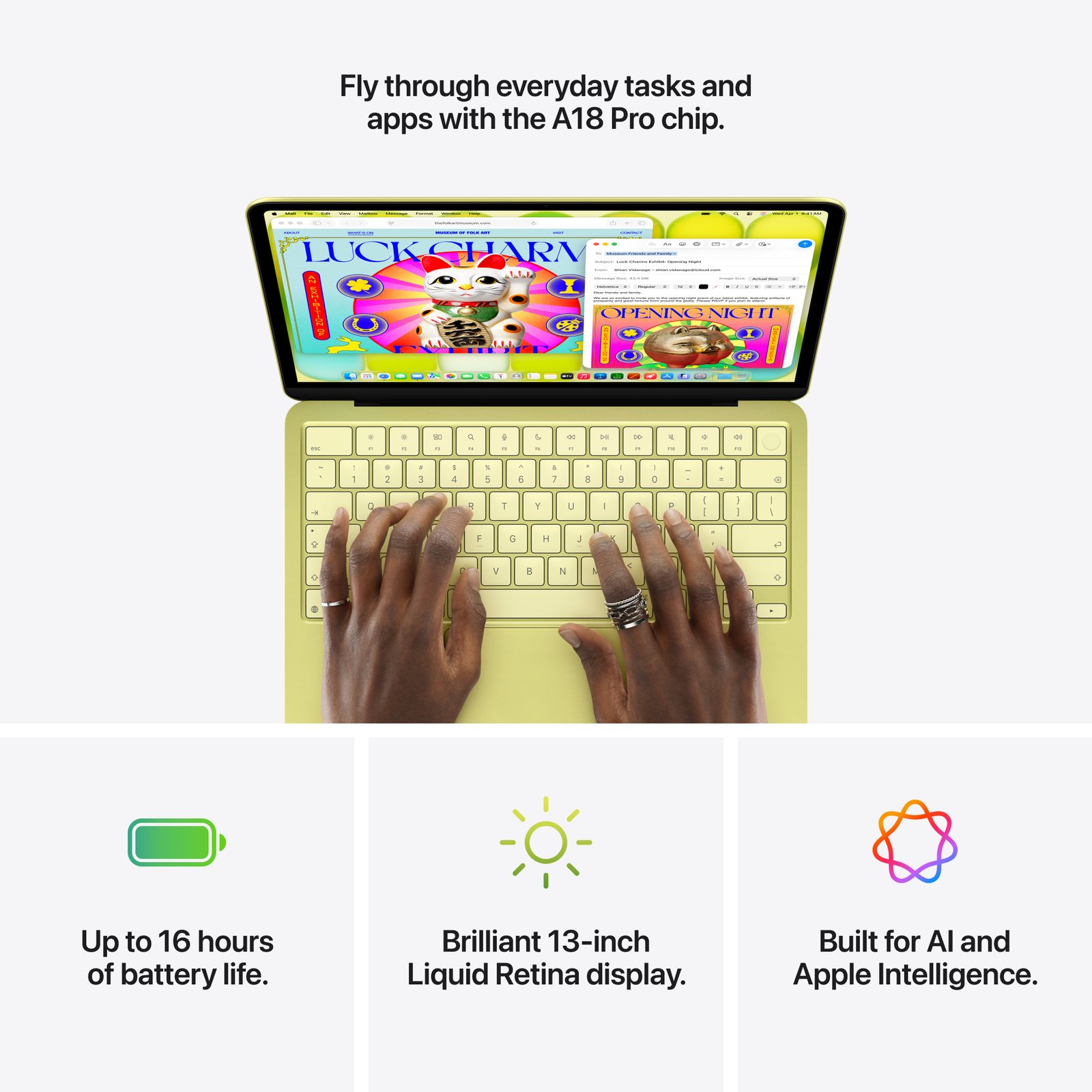 MacBook Neo - 256GB Storage - Magic Keyboard - Silver