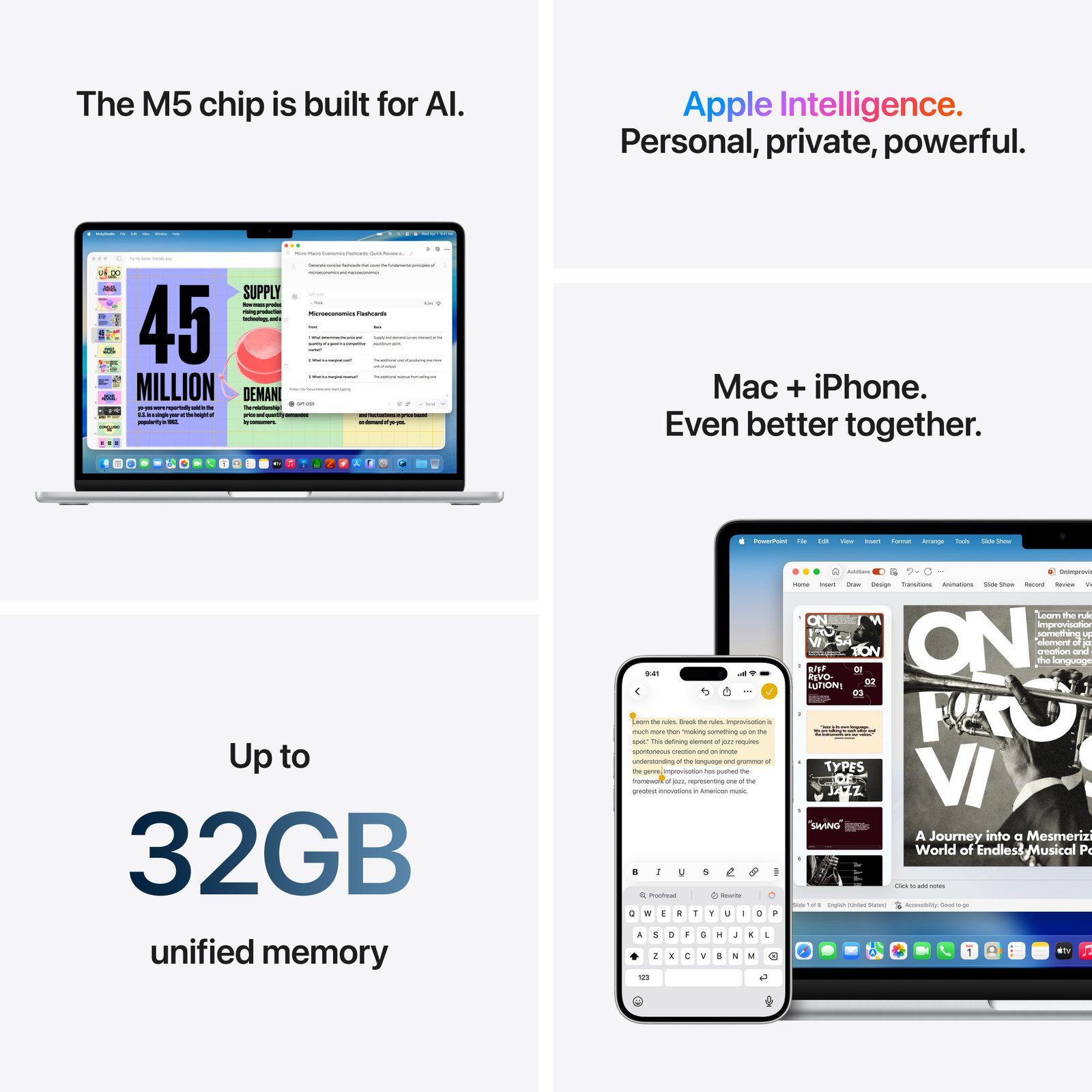 13-inch MacBook Air - M5 10-core CPU 10-core GPU - 32GB Memory - 4TB Storage - Sky Blue