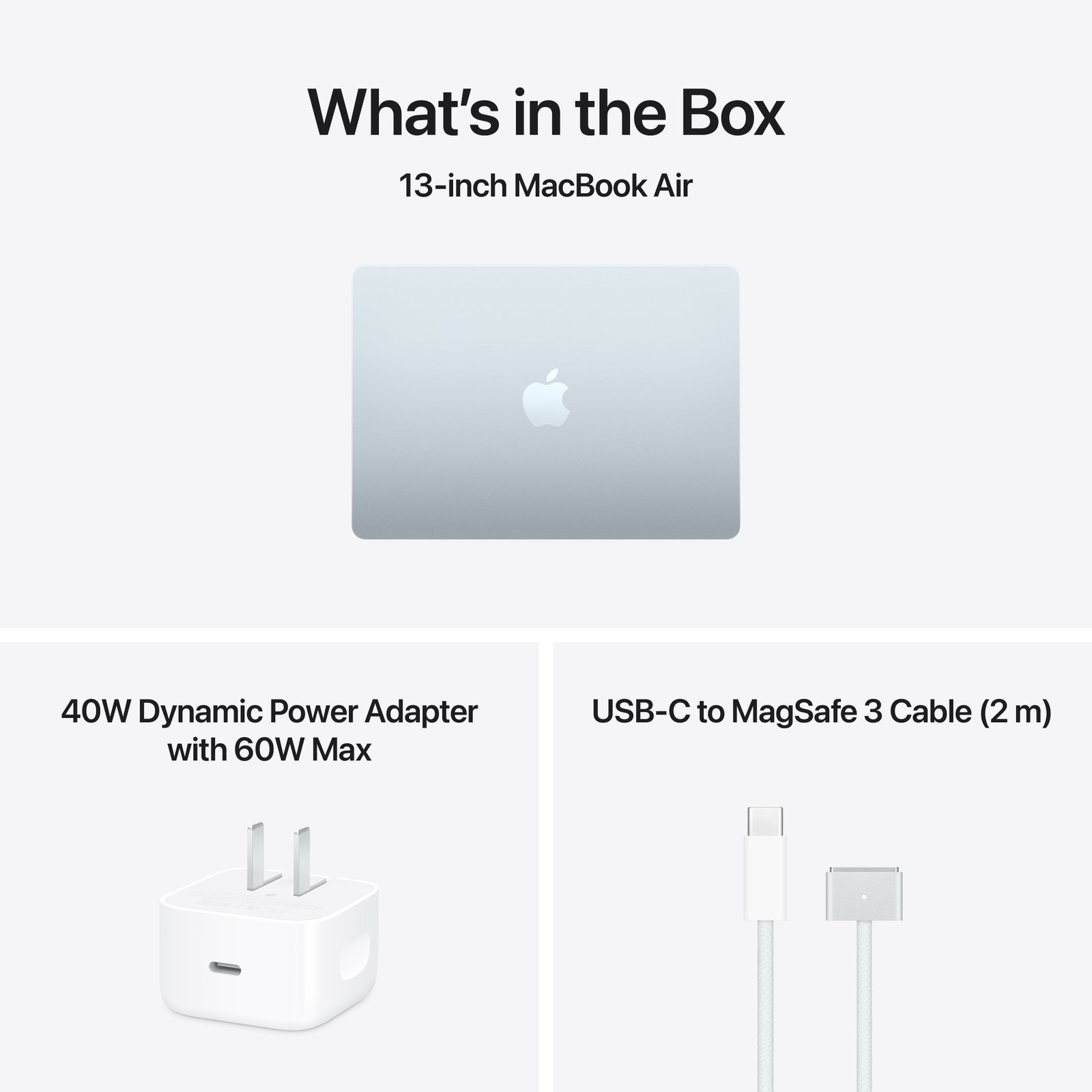 13-inch MacBook Air - M5 10-core CPU 10-core GPU - 32GB Memory - 4TB Storage - Sky Blue