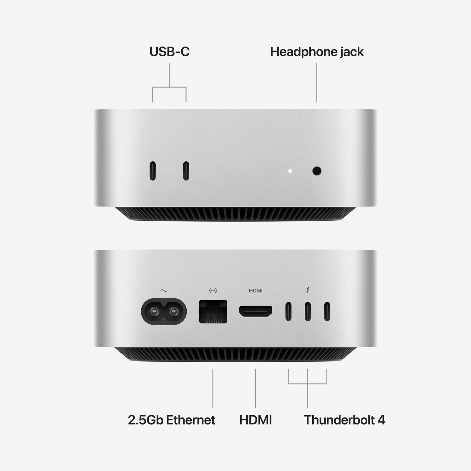 Mac Mini - M6 12-core CPU 12-core GPU - 16GB Memory - 256GB Storage - 2.5 Gigabit Ethernet