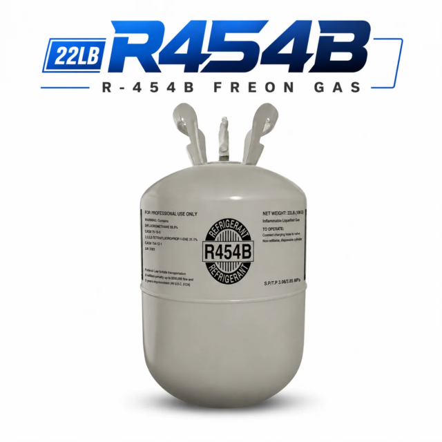 R-454B Refrigerant — 22 LB Cylinder