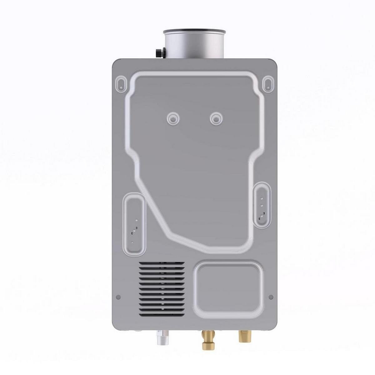 Rinnai RE Series 180 MBH Outdoor Non-Condensing Natural Gas Tankless Water Heater - Image 2