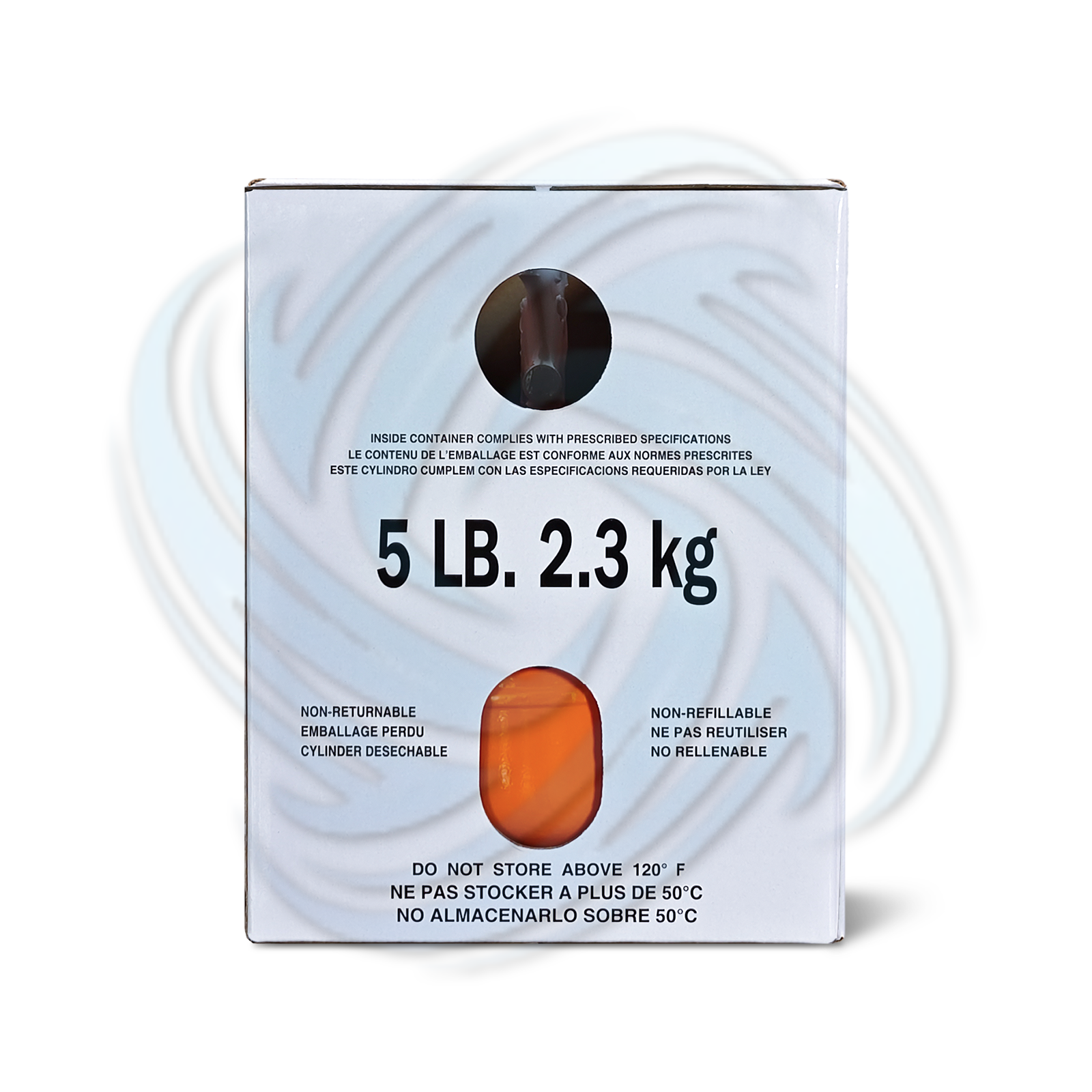 5 lb R404A Refrigerant Cylinder for Commercial Refrigeration - Image 5