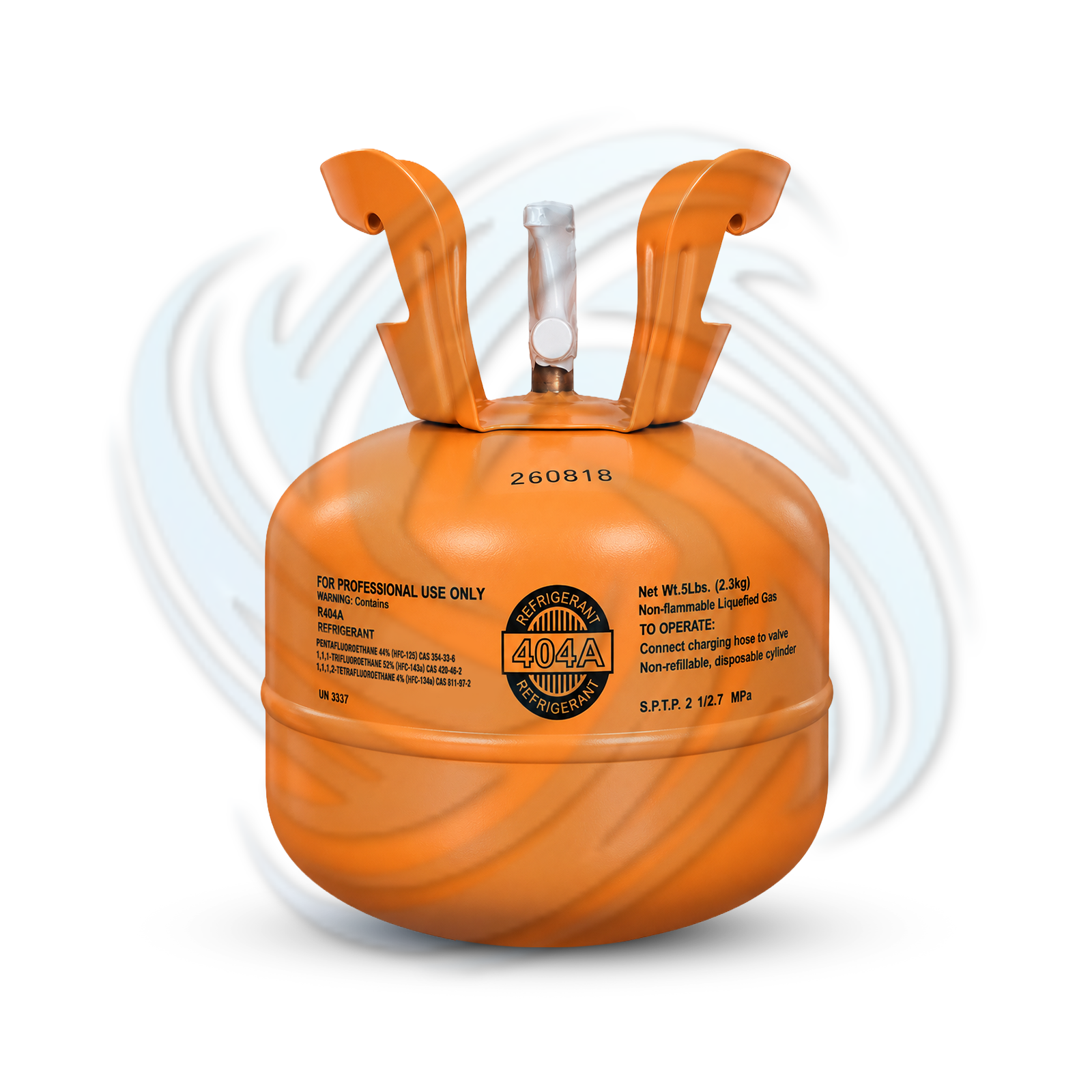 5 lb R404A Refrigerant Cylinder for Commercial Refrigeration - Image 3