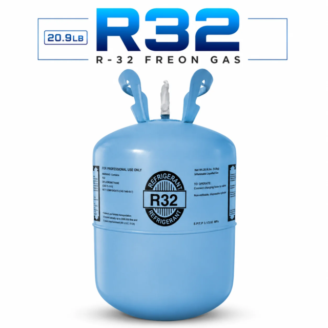 R-32 Refrigerant — 20.9 LB Cylinder