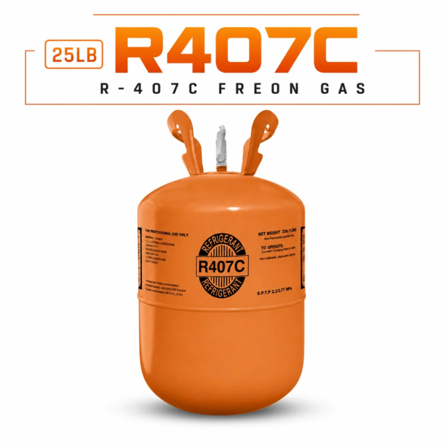 R-407C Refrigerant — 25 LB Cylinder