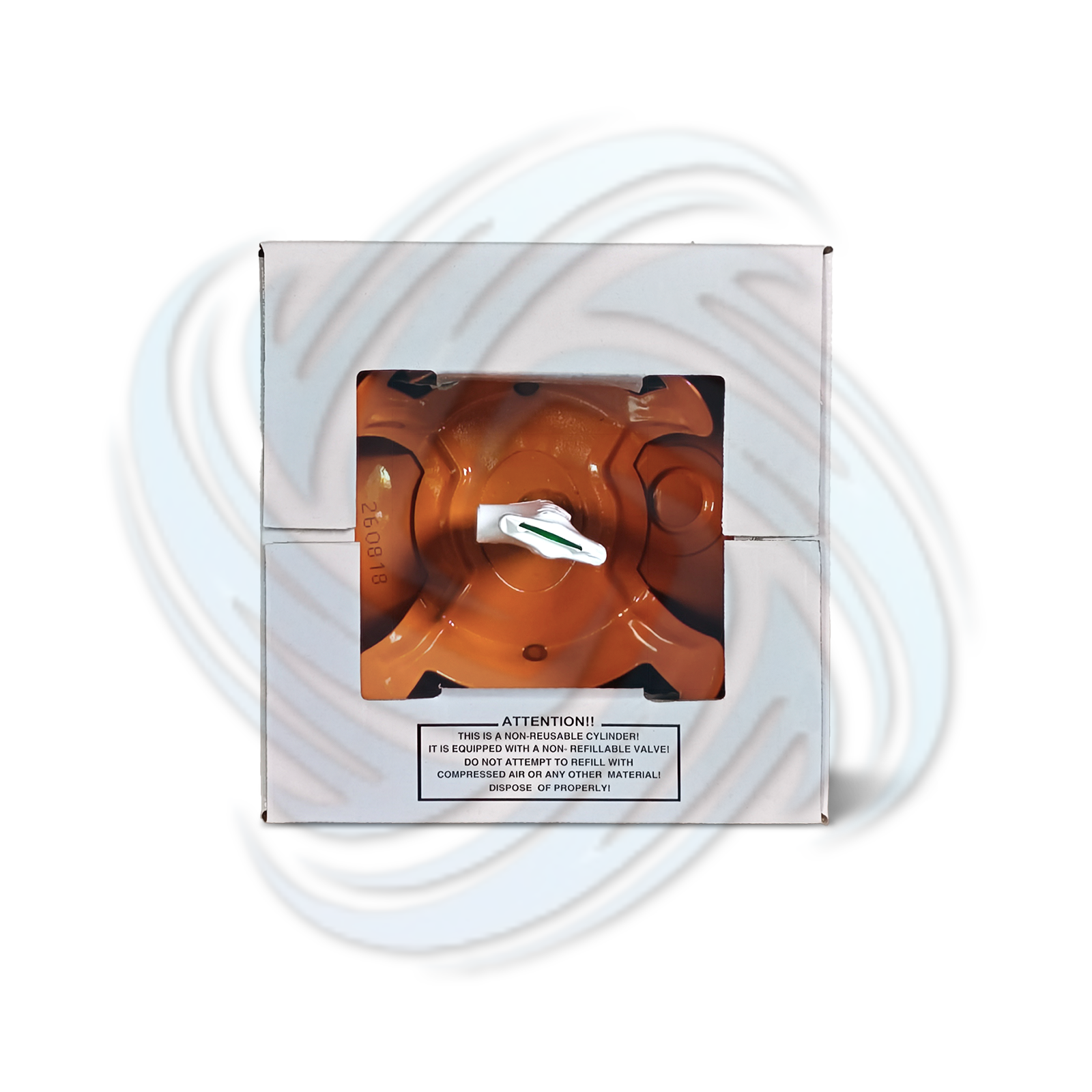 5 lb R404A Refrigerant Cylinder for Commercial Refrigeration - Image 2